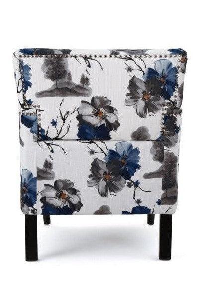 HARRISON Modern Fabric Tufted Club Chair with Arms