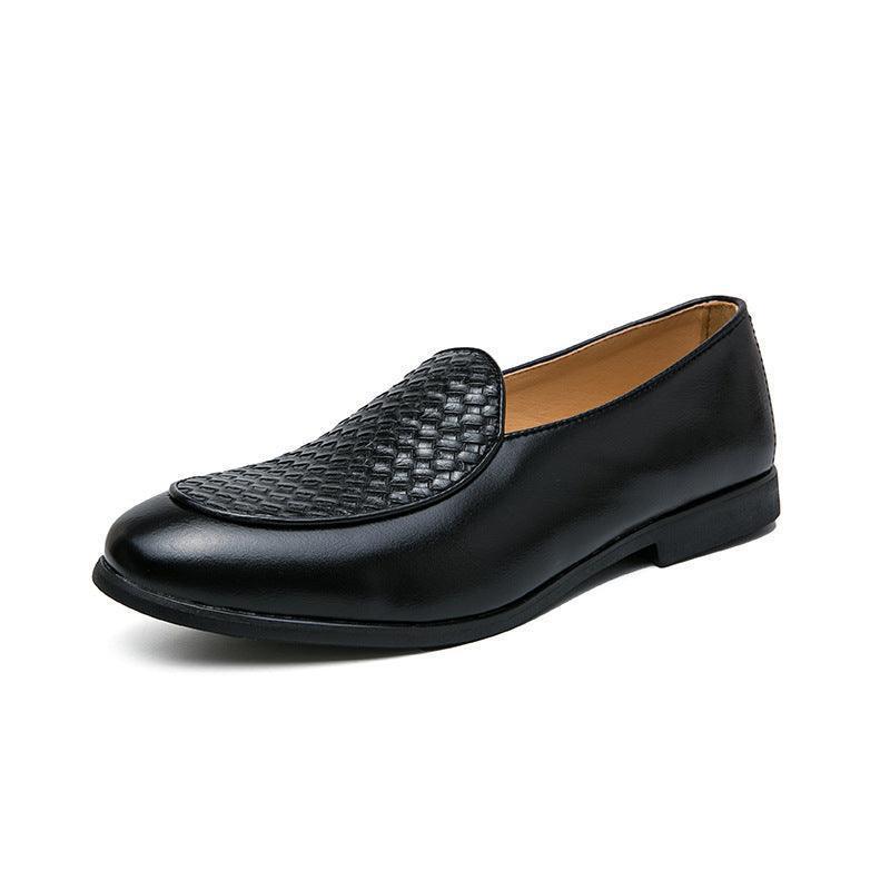 Business Casual Loafers Men's Simplicity Lightweight Laceless Leather Shoes - HEPSIBAH SHOP