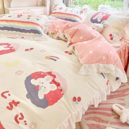 Korean Style Quilt Cover Single Bed - HEPSIBAH SHOP