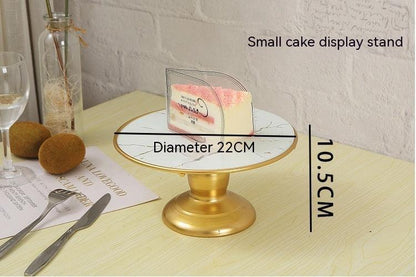 Cake Tray Ornament Decoration Props Dessert Table Display Stand