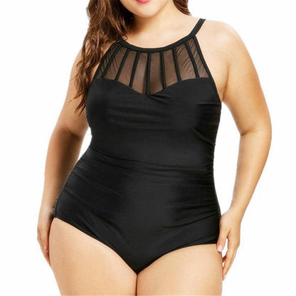 Plus size hot spring one-piece swimsuit - HEPSIBAH SHOP