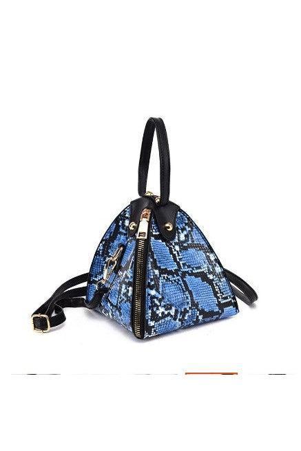 Leopard print triangle handbag - HEPSIBAH SHOP