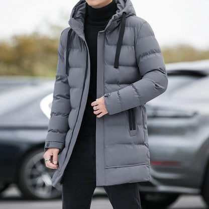 Long Hooded Jacket Men Winter Warm - HEPSIBAH SHOP