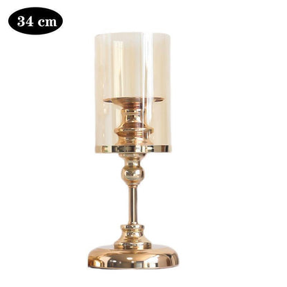 Candlestick Metal candle holder - HEPSIBAH SHOP