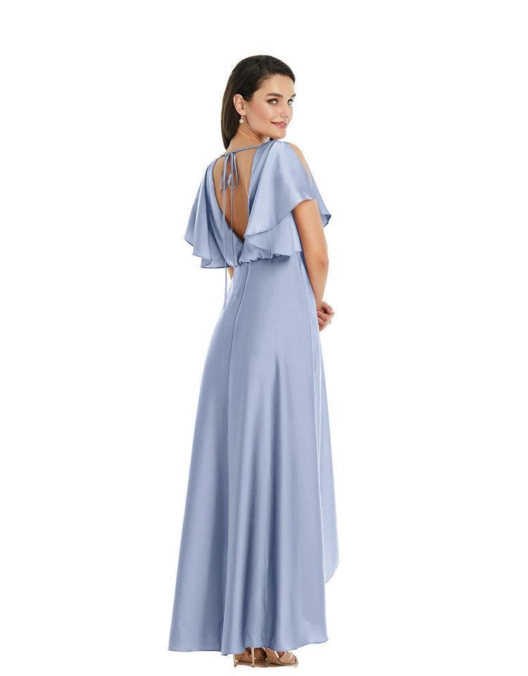 Satin Bridesmaid Dresses Slimming & Shading - HEPSIBAH SHOP