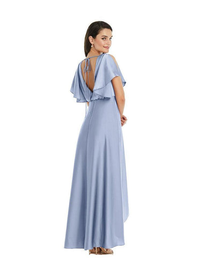 Satin Bridesmaid Dresses Slimming & Shading - HEPSIBAH SHOP