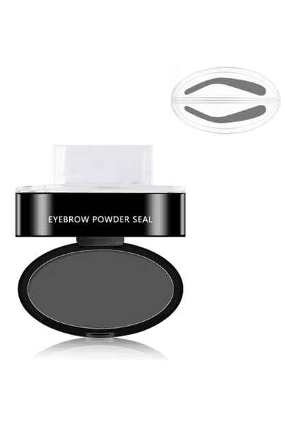 Eyebrow Powder Stamp Tint Stencil Kit Cosmetics - HEPSIBAH SHOP