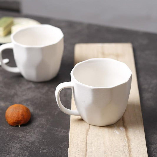 Diamond Shaped Mugs For Retro Office Use