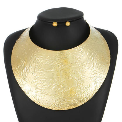 Exaggerated Choker African Metal Necklace - HEPSIBAH SHOP