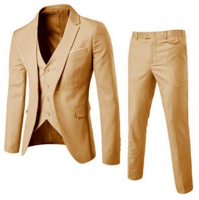 New Plus Size Men's Suits - HEPSIBAH SHOP