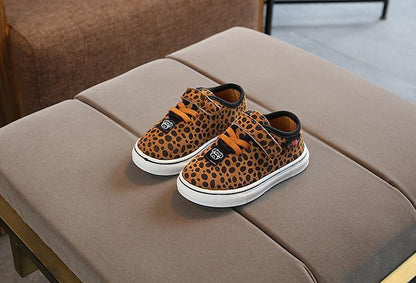 Leopard print children's sneakers - HEPSIBAH SHOP