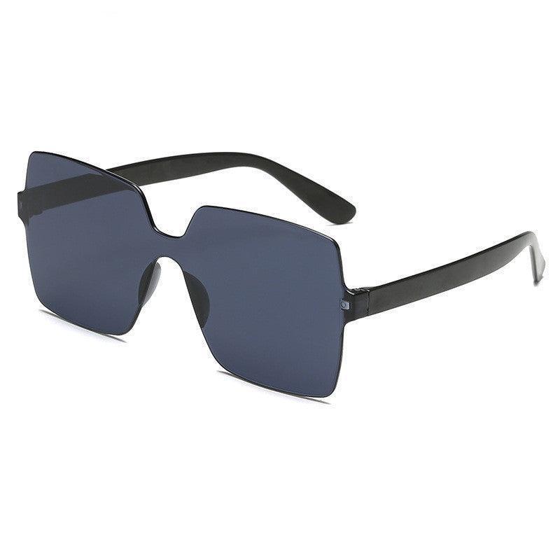 Frameless Siamese Transparent Sunglasses - HEPSIBAH SHOP