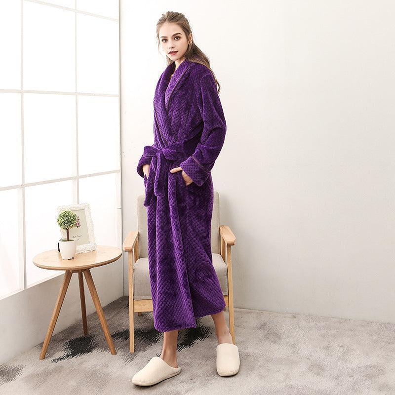 Winter Night Gown Couple Robe - HEPSIBAH SHOP