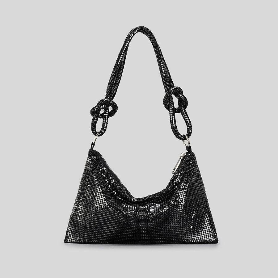 Aluminum Sheet Underarm Women's Bag Fashion High Sense Metal Sequins - HEPSIBAH SHOP