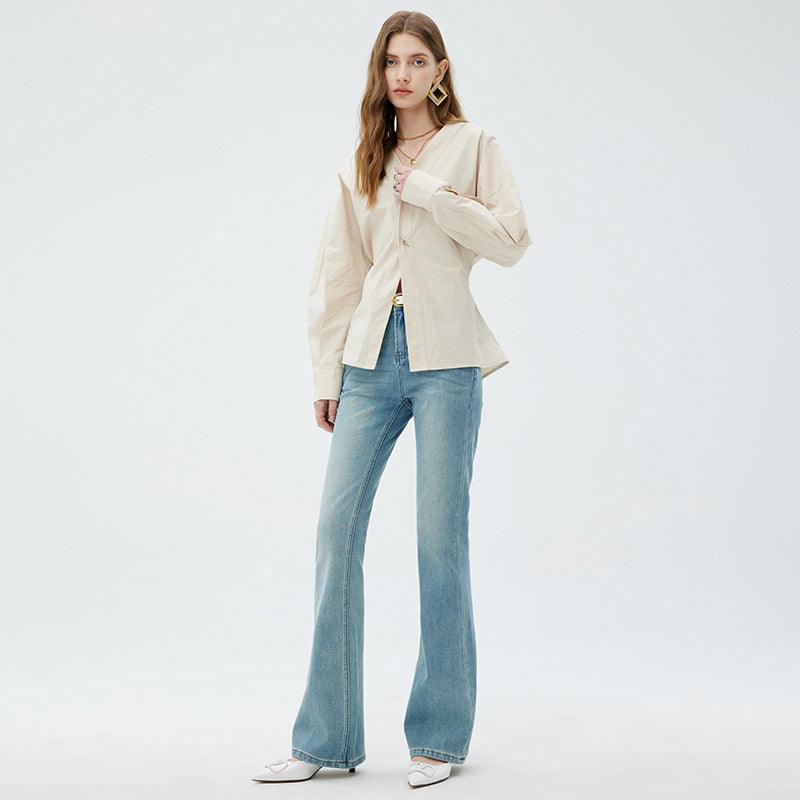 Women's High-end Stretch Skinny Jeans - HEPSIBAH SHOP