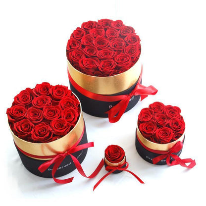 Preserved Rose Flowers Gift Box - HEPSIBAH SHOP