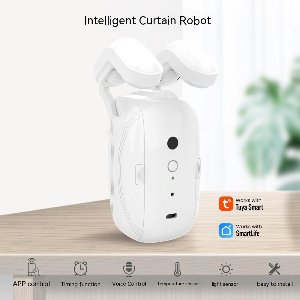 Wifi Curtain Smart Home Roman Rod Electric Curtain Companion