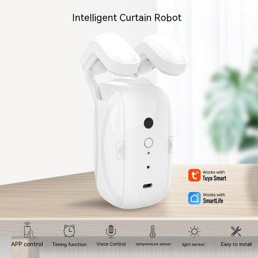 Wifi Curtain Smart Home Roman Rod Electric Curtain Companion