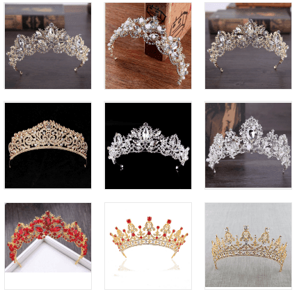 Baroque Luxury Crystal Bridal Crown Tiara - HEPSIBAH SHOP