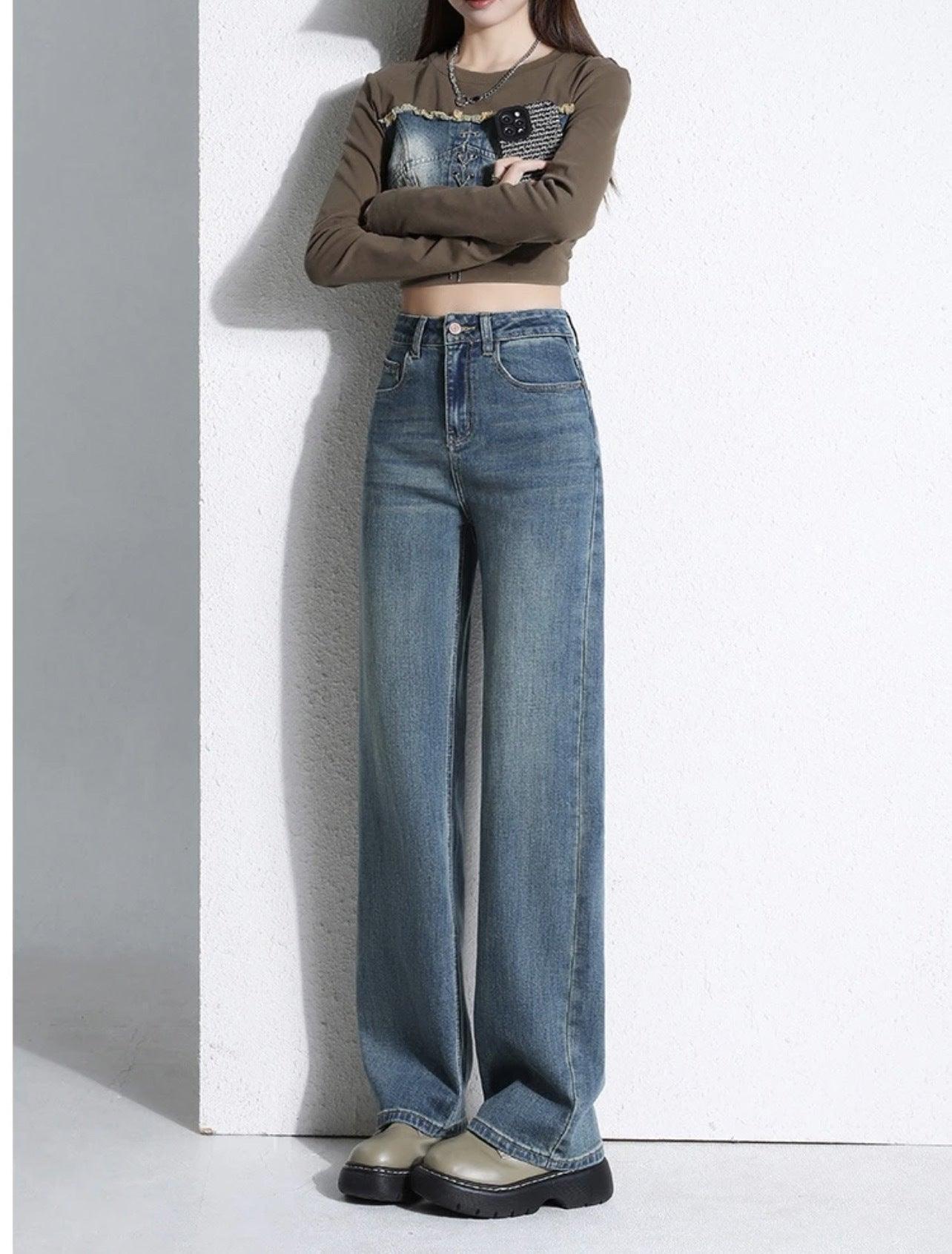 Light Color All-matching Jeans Women - HEPSIBAH SHOP