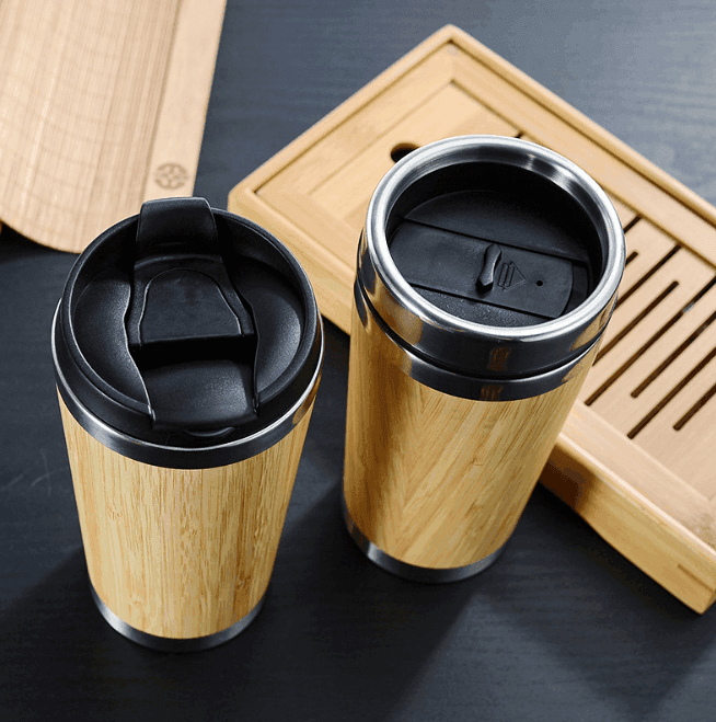 Bamboo Coffee Cup - HEPSIBAH SHOP