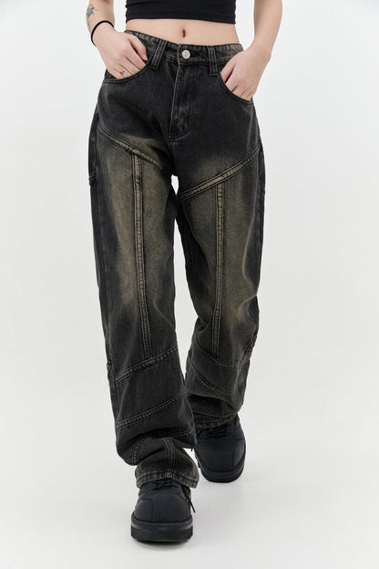 Casual Jeans Men And Women Loose - HEPSIBAH SHOP