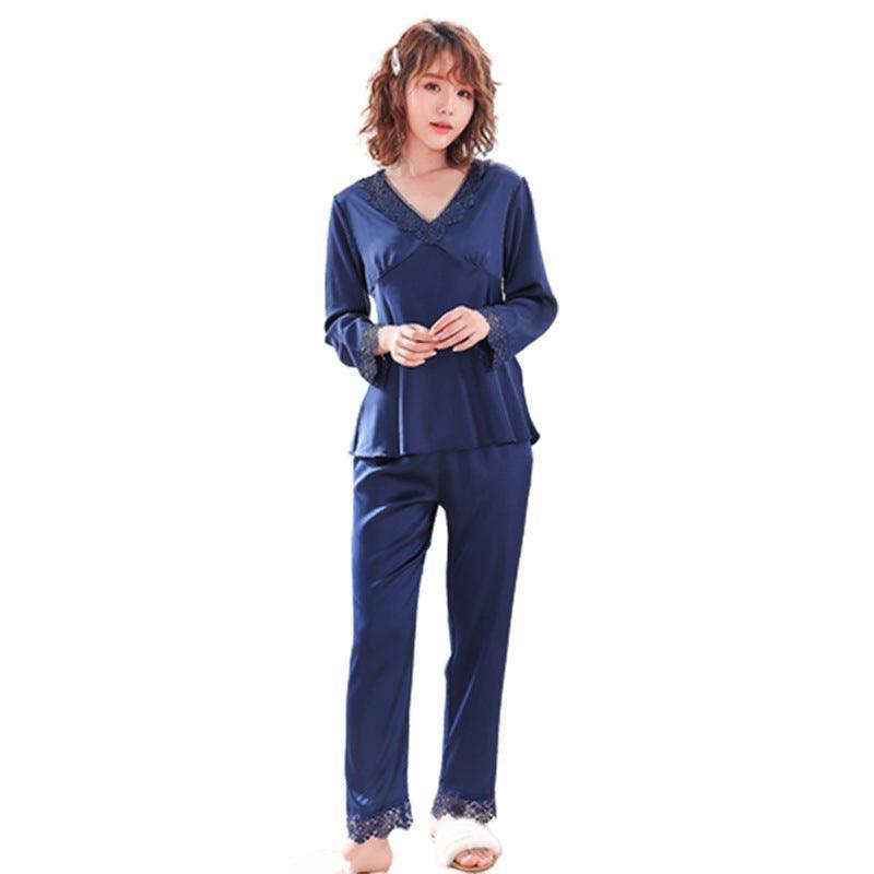 Ice Silk Summer Couple Pajamas - HEPSIBAH SHOP