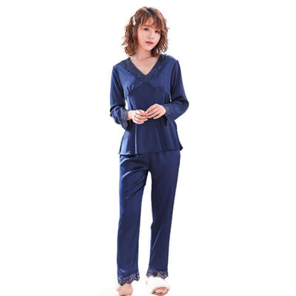 Ice Silk Summer Couple Pajamas - HEPSIBAH SHOP