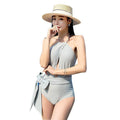 One-piece Belly-covering Triangle Strap Swimsuit - HEPSIBAH SHOP