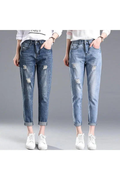 Ripped jeans for women - HEPSIBAH SHOP