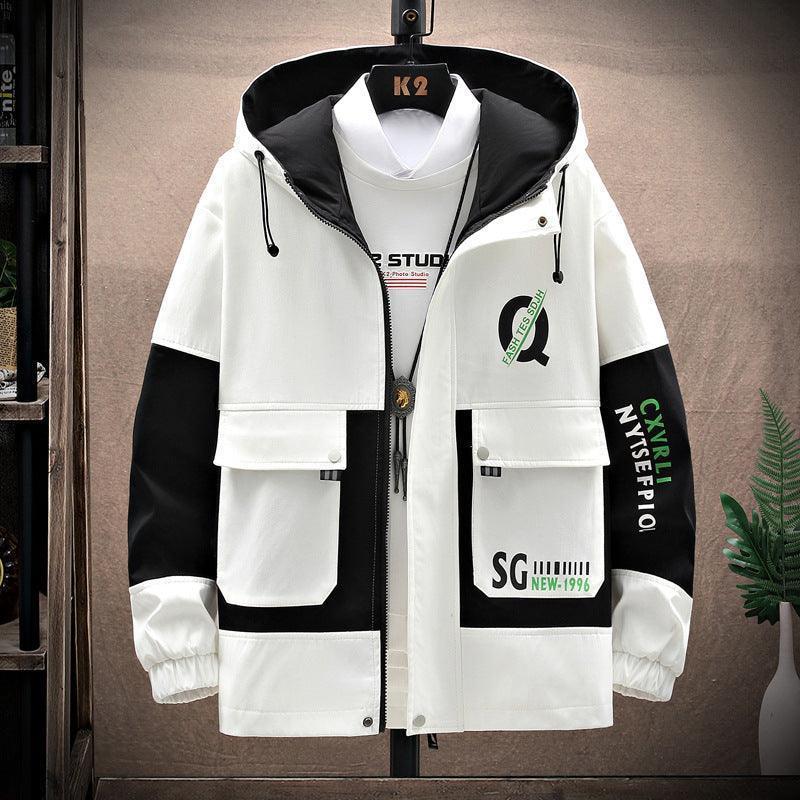 Men's Fashion Simple Baggy Casual Jacket - HEPSIBAH SHOP