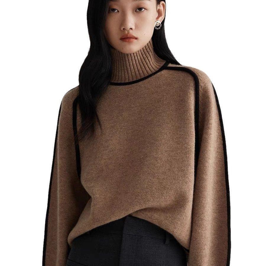 Autumn & Winter Half Turtleneck Sweater - HEPSIBAH SHOP