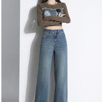 Light Color All-matching Jeans Women - HEPSIBAH SHOP