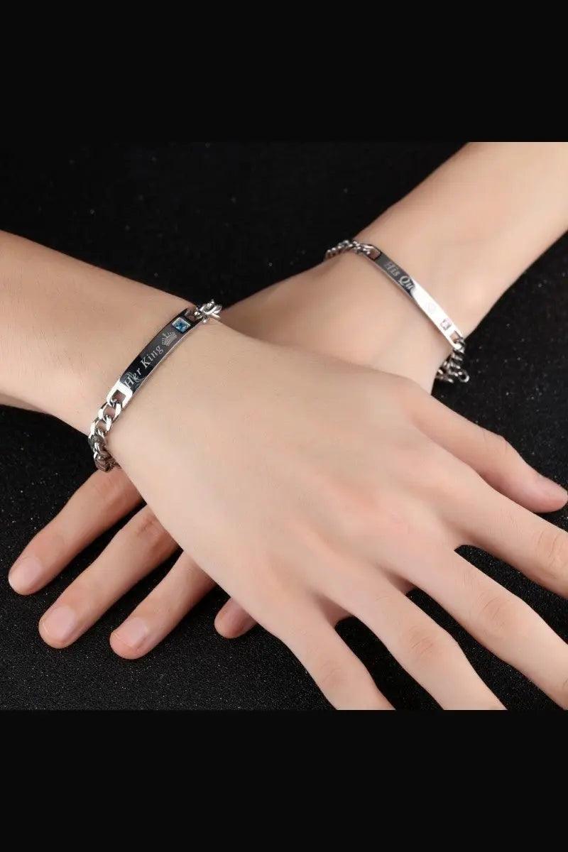 Bracelet - Her King and His Queen - HEPSIBAH SHOP