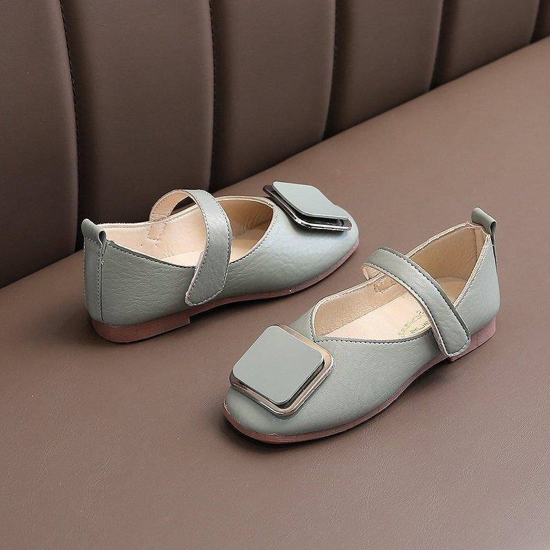 All-match Retro Soft-soled Girls Small Leather Shoes - HEPSIBAH SHOP