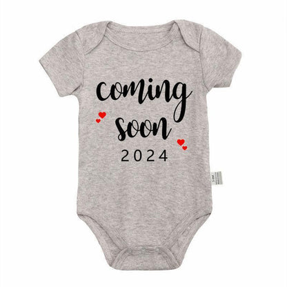 Announced Pregnancy 2024 Newborn Baby Romper - HEPSIBAH SHOP