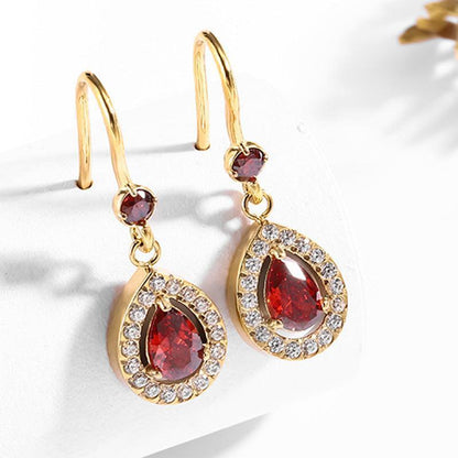 Micro Inlaid Zircon Ear Hook Retro - HEPSIBAH SHOP