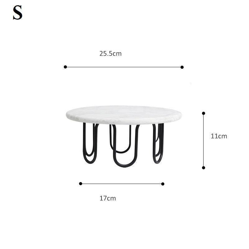 Marble Cake Afternoon Tea Iron Dessert Stand