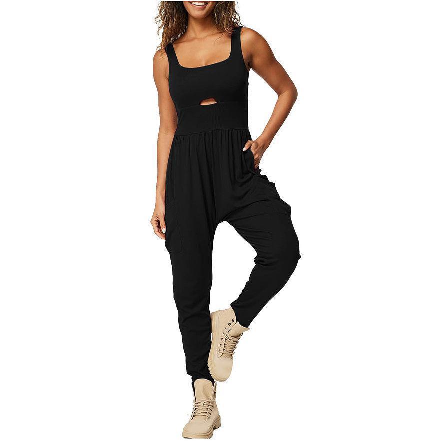 Fashion Sports Outdoor Yoga Vest Jumpsuit - HEPSIBAH SHOP