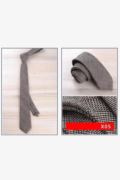 Wool Tie Men Formal Wear England - HEPSIBAH SHOP