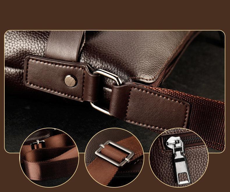 Fashion PU Leather Men Messenger Bags - HEPSIBAH SHOP