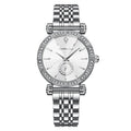 Women's Steel Belt Diamond-embedded Watch - HEPSIBAH SHOP