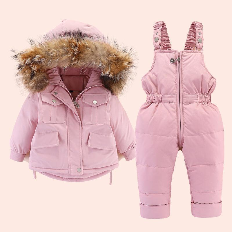 Boys and girls winter down jacket suits - HEPSIBAH SHOP