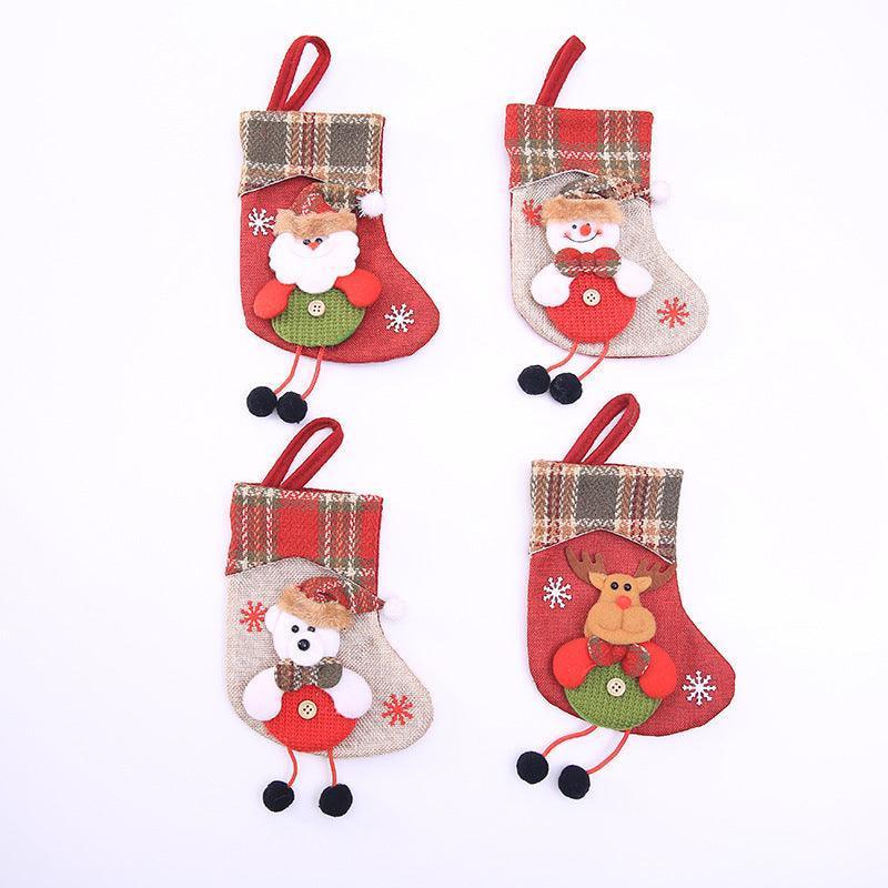 Christmas Decorations - Stocking Pendant - HEPSIBAH SHOP