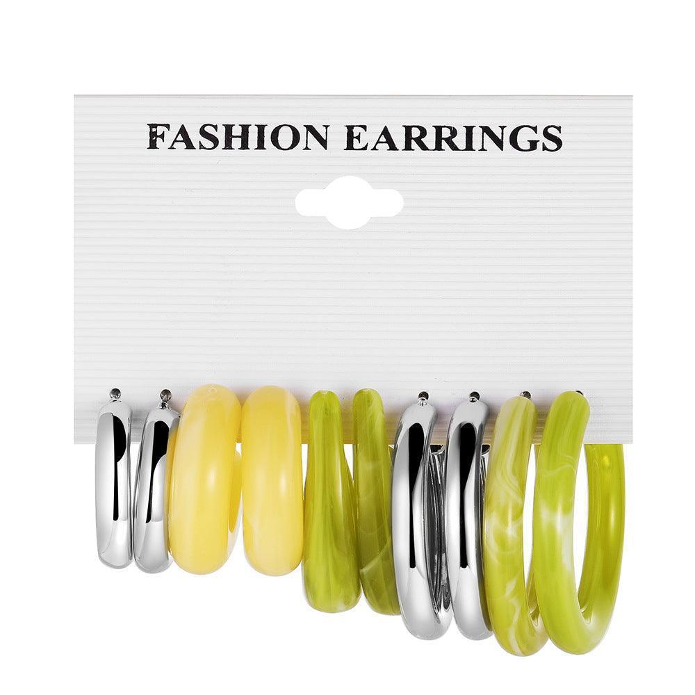 Women's Fashion Round Drop Earrings - HEPSIBAH SHOP