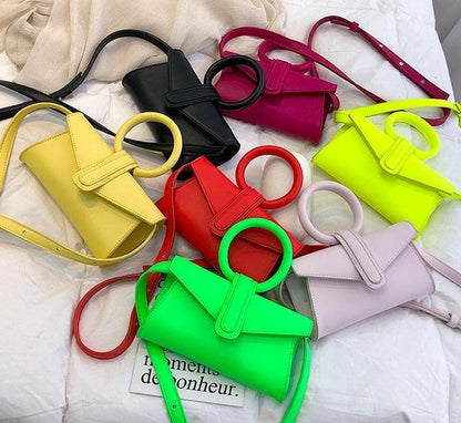 Fluorescent Color Envelope Bag for Ladies - HEPSIBAH SHOP