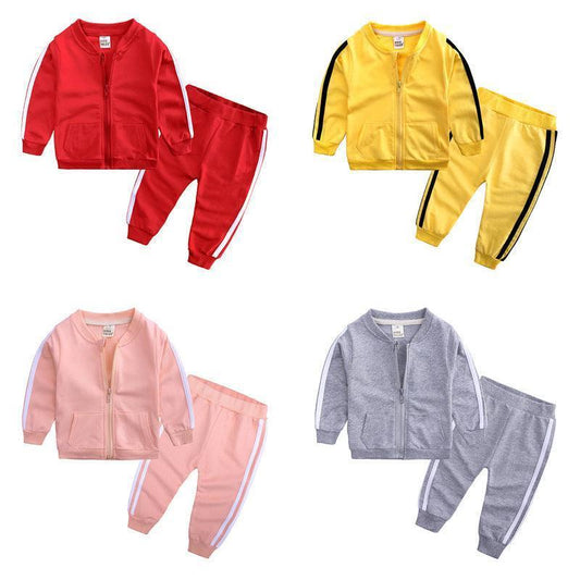 Boys And Girls Baby Spring And Autumn Sports Suits - HEPSIBAH SHOP