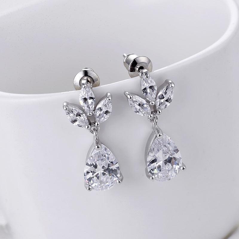 Bridal Wedding Earrings - HEPSIBAH SHOP