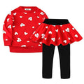 Children's fake two long-sleeved sweater dresses for girls - HEPSIBAH SHOP