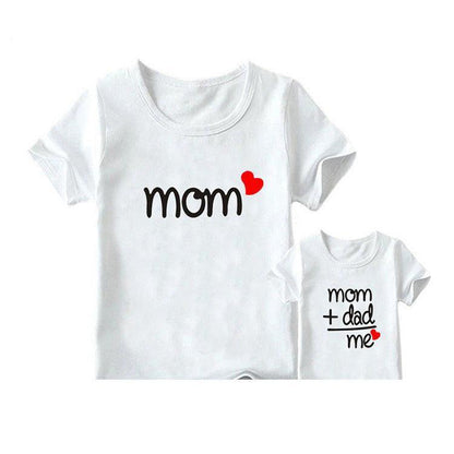 Love Dad/Mom & Son T-Shirt - HEPSIBAH SHOP